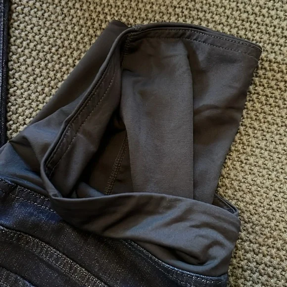 Isabel Maternity Dark Wash Pull On Jeggings Size 14 Over Belly - Picture 6 of 7